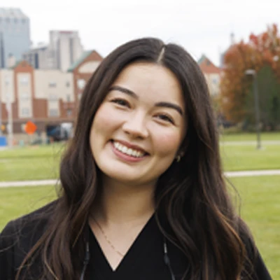 A headshot of Kiara, a Dental Hygienists at Fall Creek Family Dental.