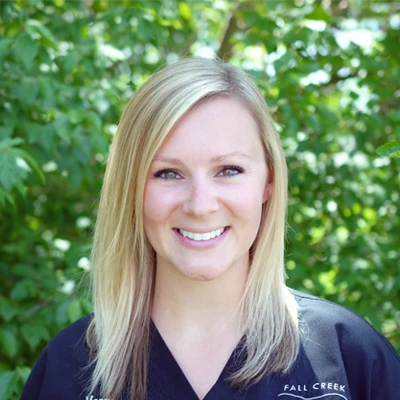 A headshot of maggie, a Dental Hygienists at Fall Creek Family Dental.